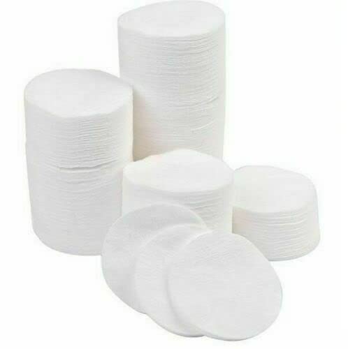 JKG® 240 PACK COTTON WOOL PADS - 100% Cotton Organic Baby Pads | White Round Oval Makeup Remover Pads | Washing Wiping Face, Cleansing Face and Skin Care | Nail Varnish Polish Remover (Hypoallergenic)