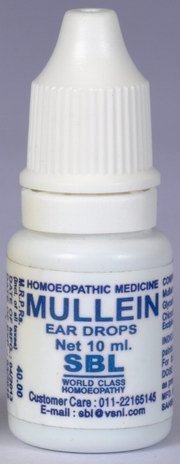 Mullein Ear Drops Ear Infections Earache by SBL