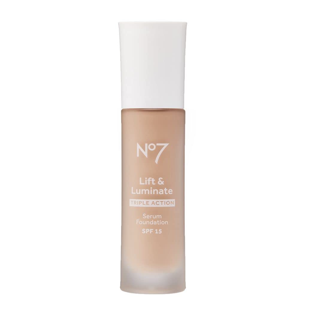 Boots No7 Lift & Luminate Foundation - Cool Ivory -30ml - Lift & Firm