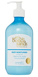 Bondi Sands Coconut Body Moisturiser | pH Balanced Formula Helps Prolong Your Tan and Nourishes + Hydrates Skin with Vitamin E and Jojoba, Self Tan Friendly, Vegan + Cruelty Free | 500 mL/17 Oz