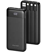 Charmast Power Bank with Led Display 23800mAh Quick Charge 3.0 PD 20W USB C Battery Pack Power Delivery Portable Charger Compatible with Smartphones Tablets and More