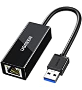 UGREEN Ethernet Adapter USB 2.0 to 10/100 RJ45 Network Lan Wired Adaptor Compatible with Switch, WiiU, Macbook, Chromebook, Surface Pro, Windows 11,10, 8.1, Mac OS 10.13, Linux