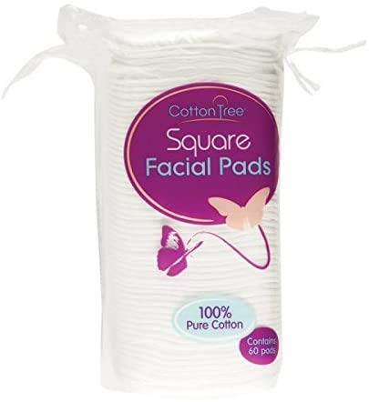 Cotton Tree Square Facial Pads