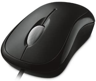 Microsoft Basic Optical Mouse - Black (Business Packaging)