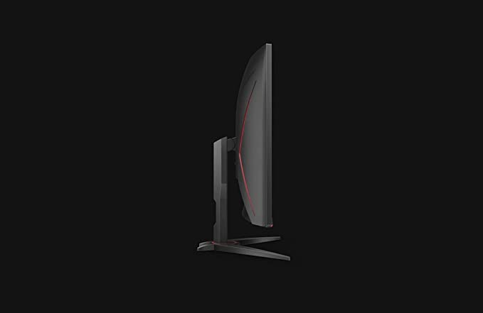 AOC Gaming C32G3AE - 32 inch FHD Curved Monitor, 165Hz, 1ms MPRT, VA, Gsync, Freesync, Speakers, Low Input lag, (1920x1080 @ 165Hz, 300 cd/m², DP 1.2 x 1 / HDMI 1.4 x 2)