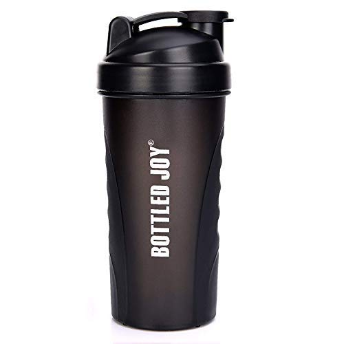 Protein Shaker Bottle 800ml Shaker Cup with Mixer Ball BPA Free Plastic Leakproof Sports Water Bottle for Fitness Sports and Travel Non-Slip Mix Drinking Bottle 34oz / 800ml