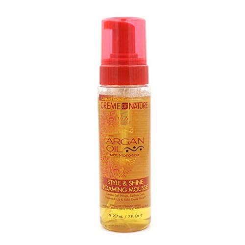 Creme Of Nature With Argan Oil From Morocco Style & Shine Foaming Mousse 207 ml