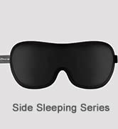 Boniesun 100% Blackout Sleep Mask for Women Men, Sleeping Mask for Light Blocking Eye mask for Sleeping Soft & Comfortable Lycra Fabric 3D Contoured Cup Blindfold for Totally Shading