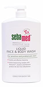 Sebamed Liquid Face & Body Wash 1L