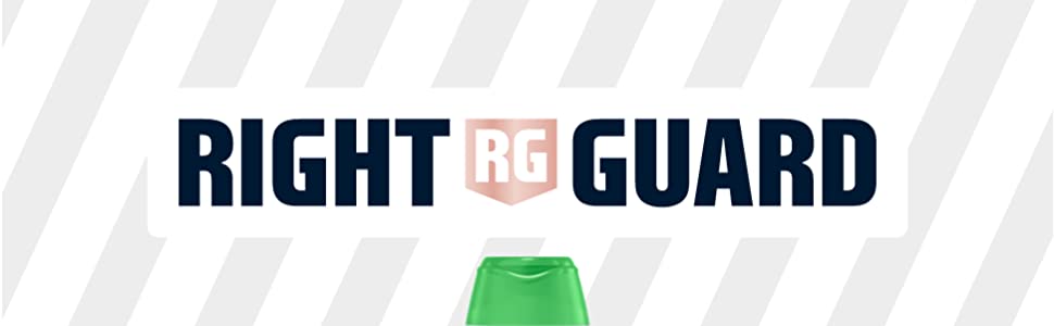 Right Guard Mens 3-in-1 Shower Gel, Energy Burst Body, Face and Hair Wash, Multipack 6 x 250 ml