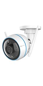 EZVIZ Outdoor Security Camera WiFi 1080P, Waterproof, 30M Night Vision, Motion Detection, Remote Viewing, 2-way Audio, Works with Alexa and Google(CTQ3W)