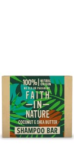 Faith In Nature Natural Dragon Fruit Shampoo Bar, Revitalising, Vegan and Cruelty Free, No SLS or Parabens, For Normal to Dry Hair, 85 g