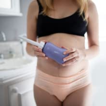 Lansinoh Post-Birth Wash Bottle 360ml – Recovery Postpartum Portable Bidet Travel Bag Hospital New Mum Essential