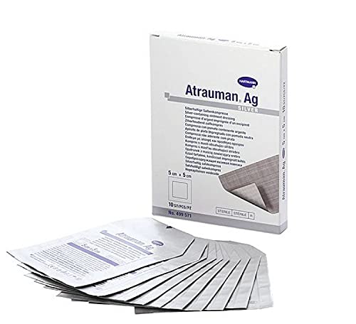 Atrauman AG Silver 5 x 5cm (x10)