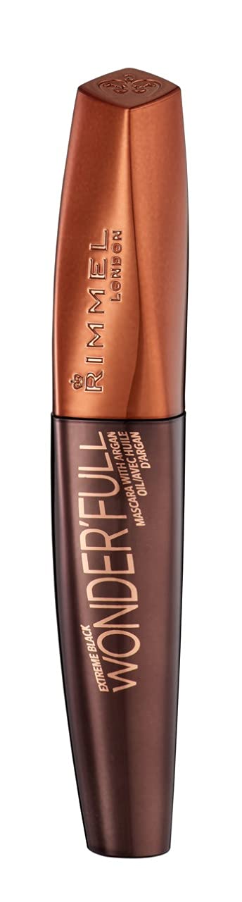 Rimmel Wonder’Full Mascara with Argan Oil, Extreme Black, 11ml