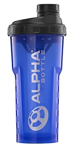 Alpha Bottle 1000 V2 'BEAST' Edition – Anti-Bacterial BPA and DEHP Free Protein Shaker with BioCote® Technology