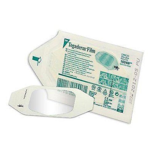 TEGADERM FILM Dressings 6cm x 7cm 3M x 20 - Tattoo/Burns/Wounds/Abrasions 1624DT