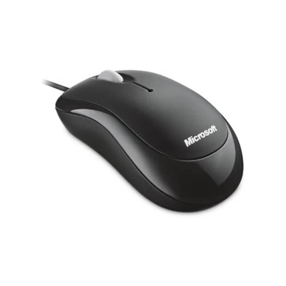 Microsoft Basic Optical Mouse - Black (Business Packaging)