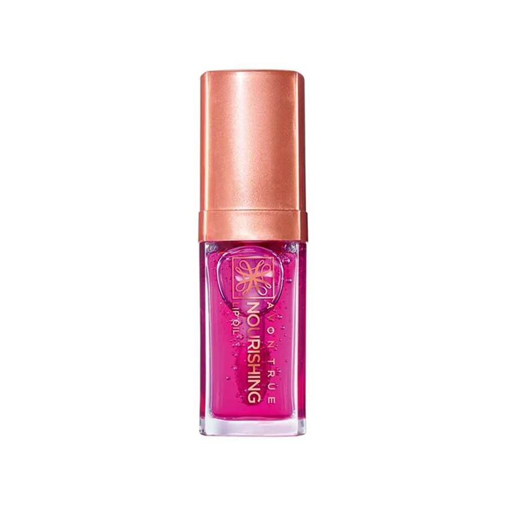Avon True Colour Nourishing Lip Oil Lipgloss Pink (Shimmering Petal)