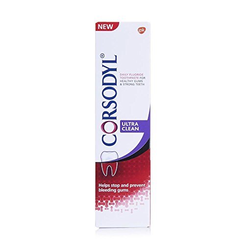 Corsodyl Ultra Clean Toothpaste 75 ml (Pack of 3)