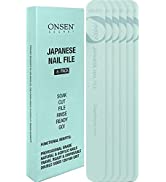 Onsen Secret Professional Nail Buffer, Ultimate Shine Nail Buffing Block With 3 Way Buffing Methods, Smooth & Shine After Onsen Nail Filer, Purse Size Manicure Tools for Optimum Nail Care (Pack of 1)