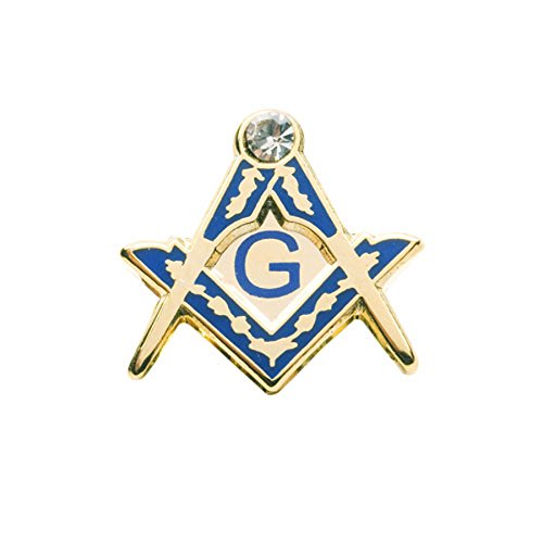 THE MASONIC COLLECTION Square Compass with G lapel badge