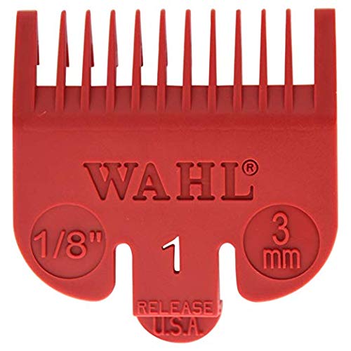 WAHL Professional Comb Attachment Red Size No.1 (1/8 inch) (Model:3114-603)