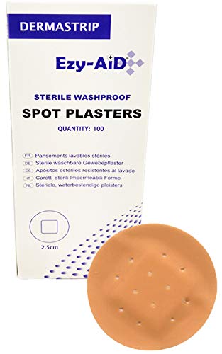 Dermastrip Washproof Spot Adhesive Plaster (100pk)