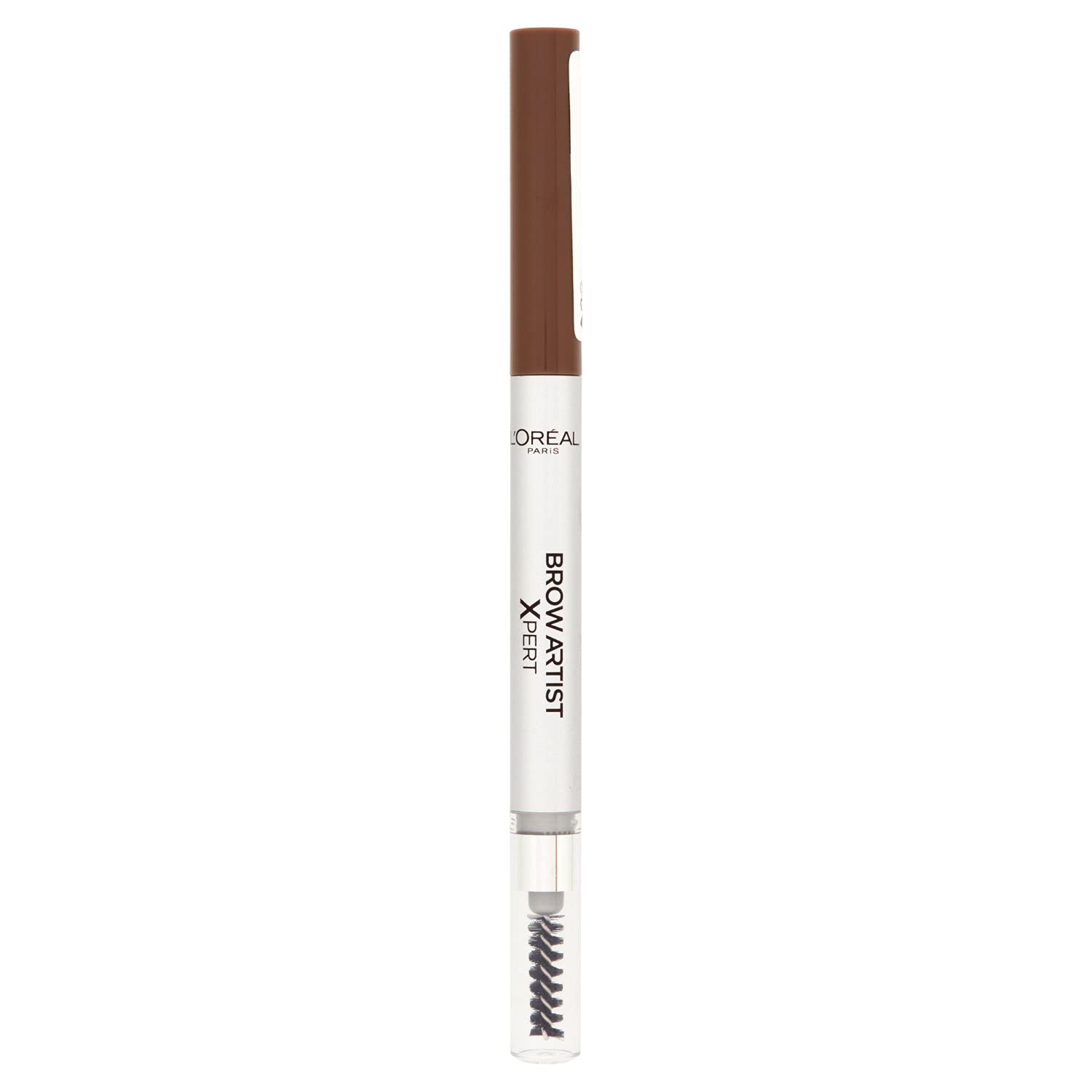 L'Oreal Paris Brow Artist Xpert Eyebrow Pencil, Brown, Retractable Brow Pencil, Define, Fuller Look Brows, 105 Brunette