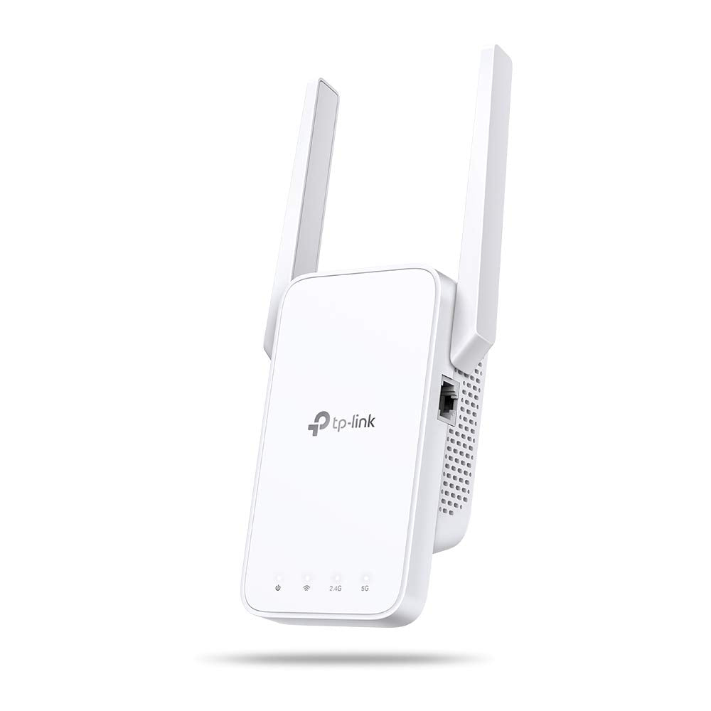 TP-Link AC1200 Mesh Wi-Fi Range Extender, Dual band Broadband/Wi-Fi Extender, Wi-Fi Booster/Hotspot with 1 Ethernet Port, Plug and Play, Smart signal indicator, Build-in AP mode, UK Plug, White(RE315)
