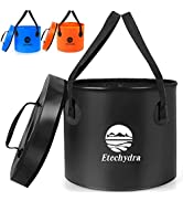 Etechydra Dry Bag Waterproof Backpack 20L, Ultra-Light Portable Roll Top Dry Bag Rucksack, Floating Dry Sack Reflective Backpack for Beach/Swimming/Camping/Fishing/Kayaking Boat Dry Bag, Black