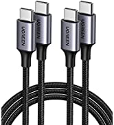 UGREEN USB C to Lightning Cable MFi Nylon Braided Type C PD Fast Charger Thunderbolt 3 Data Transfer Lead Compatible with iPhone 13 Pro Max 12 Mini 11 Pro XR X 8 Plus SE iPad Mini MacBook Pro Air(2M)