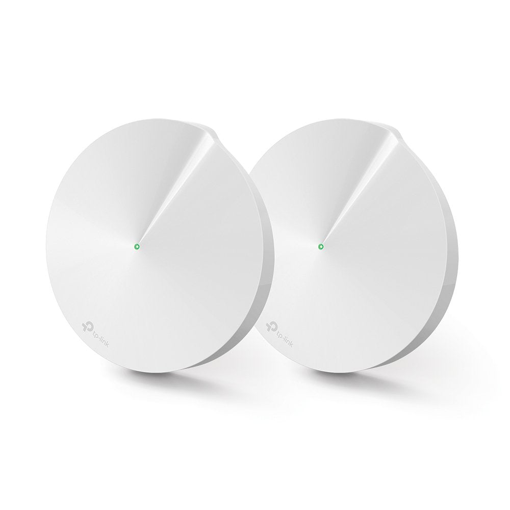 TP-Link Deco M5 Whole Home Mesh Wi-Fi System, Up to 3800 sq ft Coverage, Compatible with Amazon Echo/Alexa, Antivirus Security Protection and Parental Controls, Pack of 2