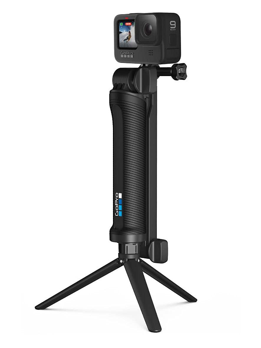 GoPro 3 Way Mount with Tripod for Camera
