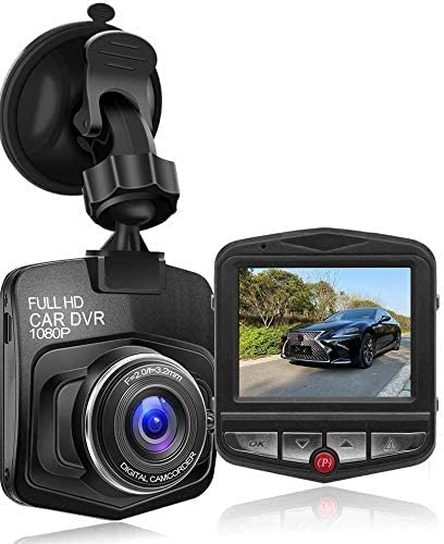 Professional 1080P Dash Cam, Dashcam for Car Dashboard Camera Video Recorder with Super Night Vision, Built in G-Sensor, Loop Recording,Parking Monitor and Motion Detection