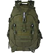 LHI Military Army Backpack Large 3 Days Tactical Backpack with Molle System, Heavy Duty Backpack for Men and Women for Gym, Hiking, Camping, Travel and Daily Use…