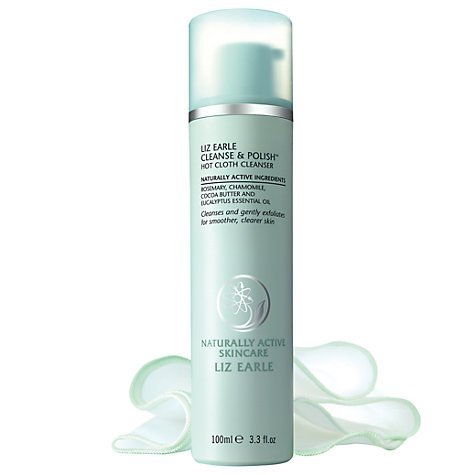 Liz Earle Cleanse & Polish™ Hot Cloth Cleanser Starter Kit, 100ml ** formulation is the ultimate in concentrated/gentle cleansing power**