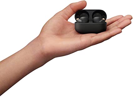 Sony WF-1000XM4 True Wireless Noise Cancelling Headphones (Up to 24 Hours Battery Life, Stable Bluetooth Connection, Optimized for Alexa and Google Assistant, Handsfree) Black