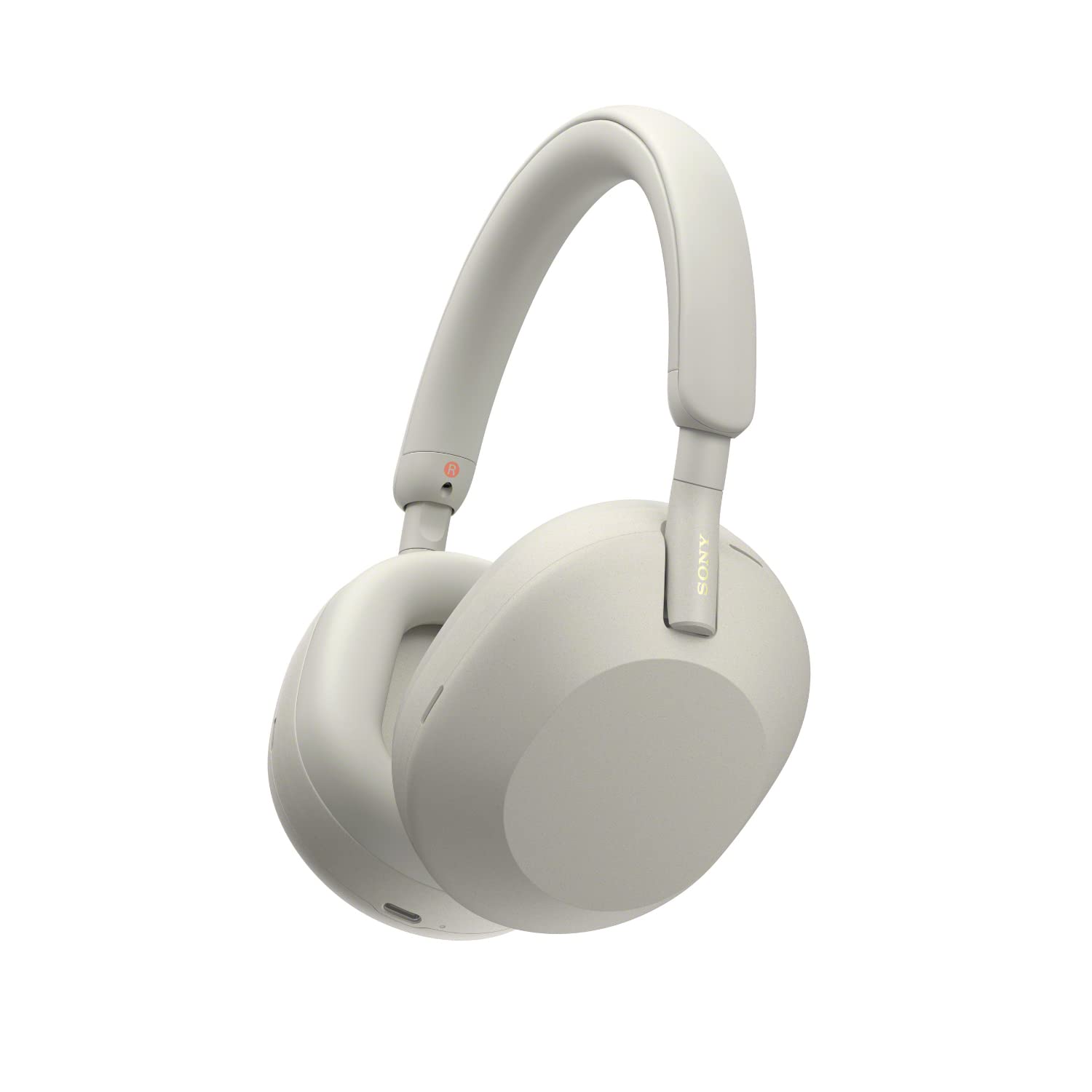 Sony WH-1000XM5 Noise Cancelling Wireless Headphones - 30 hours battery life - Over-ear style - Optimised for Alexa and the Google Assistant - with built-in mic for phone calls - Silver