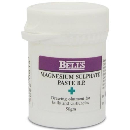 Magnesium Sulphate Paste 50g Drawing Ointment by BELLS