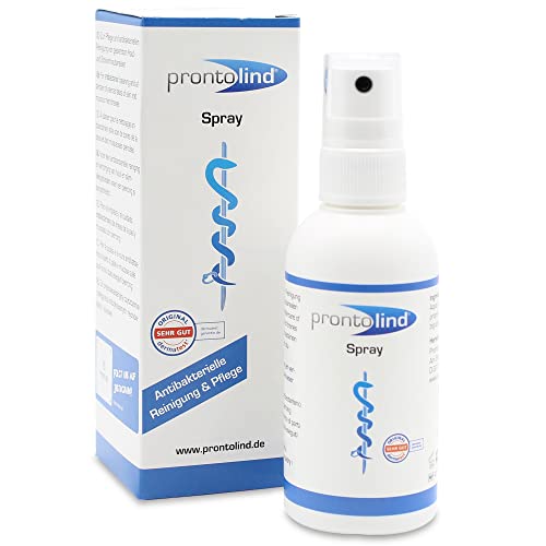 Prontolind spray 75 ml - For the antibacterial cleaning and care of piercings, tunnels, plugs and Body modifications - recommended by leading piercing studios!