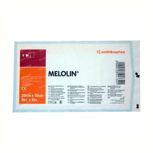 MELOLIN Qty 10 20cm x 10 cm Individual STERILE Non Adherent DRESSINGS