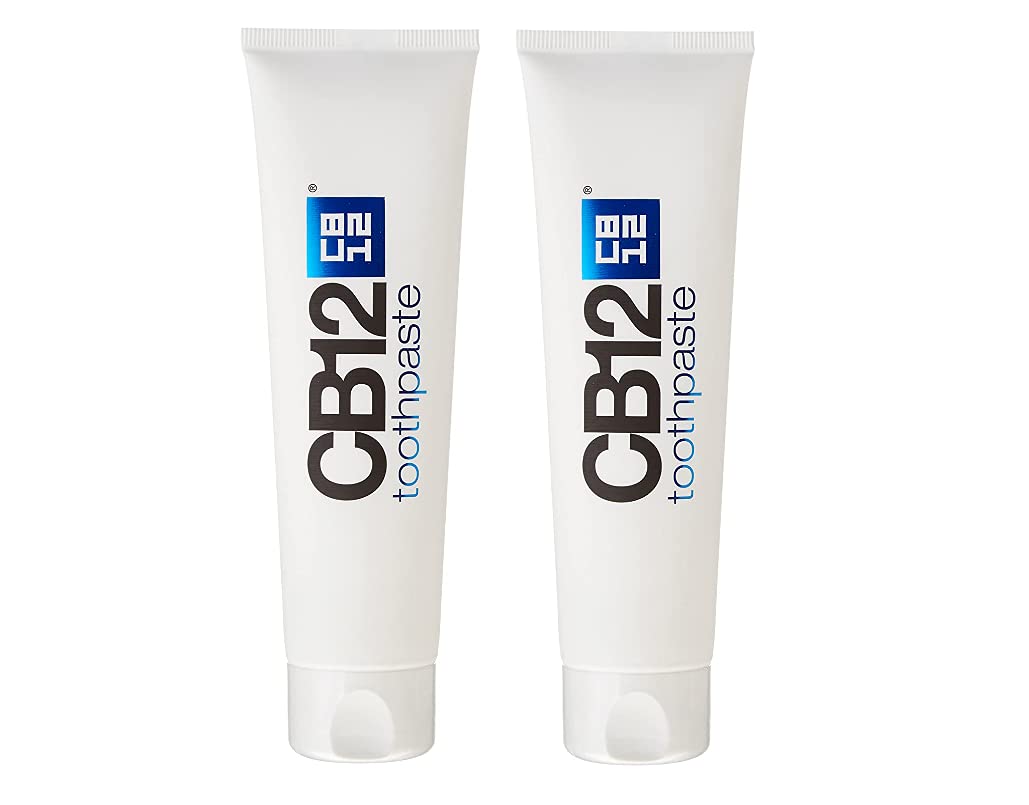 CB12 2 PACK Bad Breath Toothpaste Mint / Strong 100ml