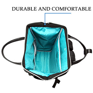 KROSER Laptop Backpack School Computer Rucksack Water Repellent Wide Open College Travel Business Work Bag with USB Port for Men/Women
