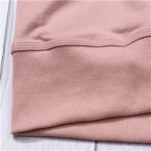 Dokotoo Womens Long Sleeve Crew Neck Sweatshirt Solid Color Pullover Tops with Pockets