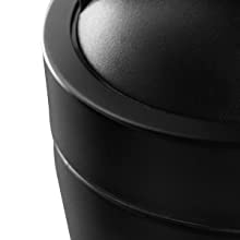 Protein Shaker Bottle 700 ml with Mixball & Powder Compartment 200 ml, Stainless Steel Protein Bottle Metal Shaker Leak-Proof Fitness Bottle Shaker for Men and Women Slim Fast(Black)