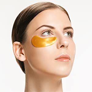 Revitale Gold Under EYE Collagen Mask, Anti Wrinkle Moisture Skin Care Mask, Hyaluronic acid (30 Pack)
