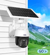 【2K+Auto Tracking】Security Camera Outdoor with Color Night Vision,Hiseeu 3MP PTZ Digital Zoom Wifi Security Camera 360° View CCTV Camera with 2-Way Audio,Auto Cruise,Remote Access,IP66 Waterproof