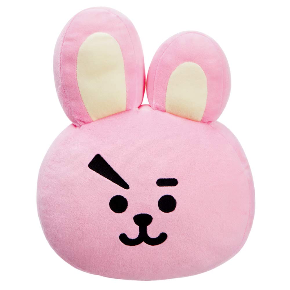 BT21 Official Merchandise, Cooky Plush Cushion, 61342, Pink