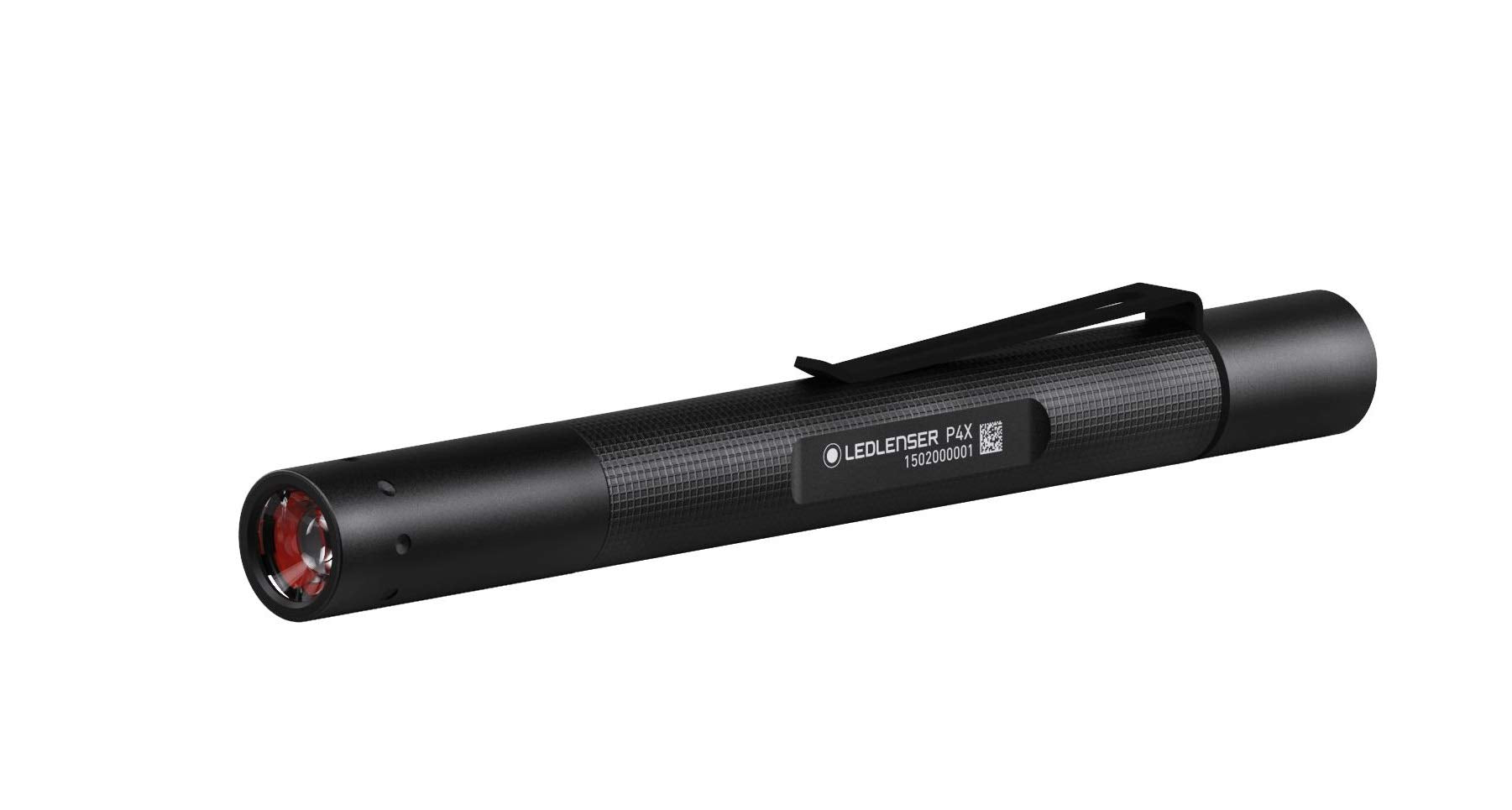 Ledlenser P4X Gift Box Professional LED Pen Torch, aluminium, Black